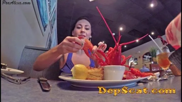 Dine and Dump Alexa (Jessica Valentino) - Scat / USA [FullHD 1080p/1.15 GB]