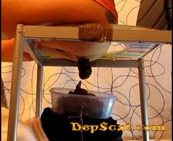 Our New Life With A Human Toilet Part 6 Silvia - Poopping, Shitting, Big pile [FullHD 1080p/1.38 GiB] DepScat