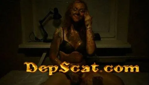 Shit bucket challenge Dirty Face FernandaScat - Poopping, Shitting, Big pile, Scat [FullHD 1080p/380 Mb]