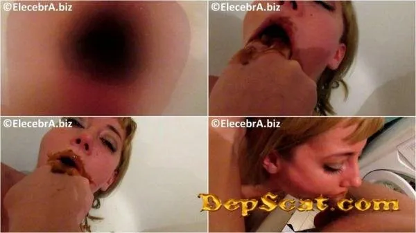 DEEP PUSH SHIT BRINGS TO VOMIT VIDEO 4 Brown Karina - Scat, Shit, Poo [FullHD 1080p/432 MB] DepScat