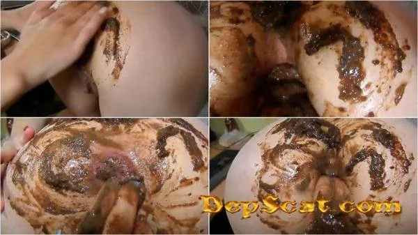 AMAROTIC DIRTYBARBARA SHIT AND FART AND SPIT Merida - Toilet Slavery, Solo Scat [FullHD 1080p/311 MB]