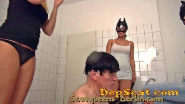 The Worthless Toilet Pig P4 Scat Cats - Scat / Femdom [SD/232 MB]