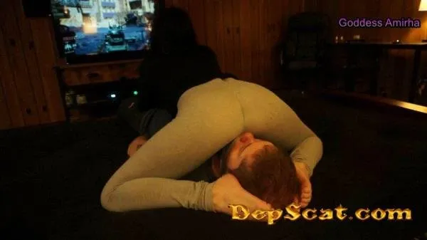 Disgusting Wet Spandex Farts are the WORST Goddess Amirha - Domination, Shitting [FullHD 1080p/934 MB]