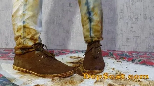 Jeans Pooping Anna Coprofield - Solo Scat [FullHD 1080p/1.89 GB] DepScat