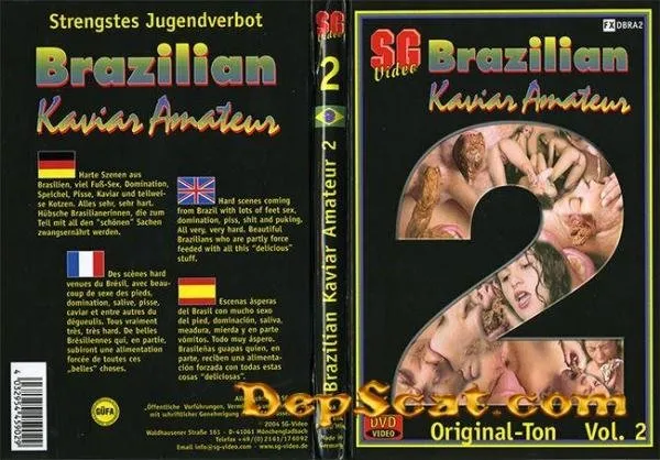 Brazilian Kaviar Amateur 02 Girls - Domination Scat, Scat Porn [CamRip/212 MB]