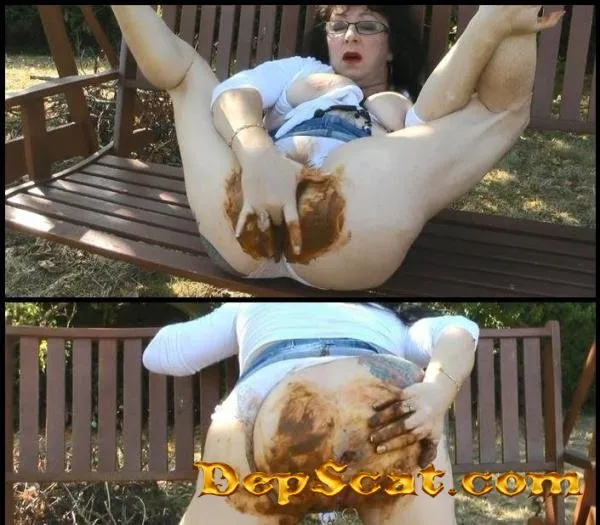 Poop in my panty outdoor Chienne Mary French scat slut - Hairy, Outdoor [HD 720p/964 MB] DepScat