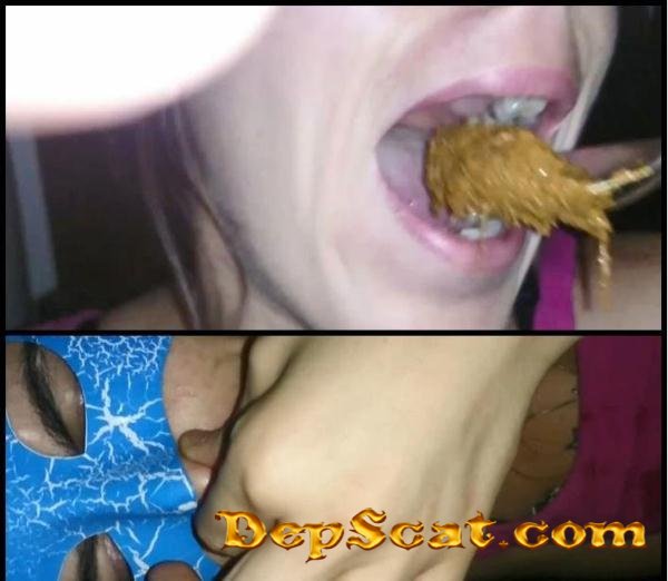 Amateur Scat Real Feeding Teen Girl Slave Real Feeding - Defecation, Amateur [FullHD 1080p/362 MB]