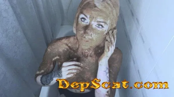 AMAZING Scat Play Full Smearing and Sucking DirtyBetty - Solo, Teen [HD 720p/597 MB]