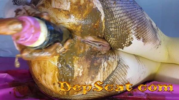 Fishnet Leggings Black Toy Anna Coprofield - Masturbation, Dildo [FullHD 1080p/1.51 GB]