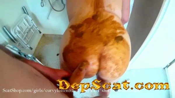 PERFECT shit filled anal fuck Curvykitten92 - Amateur, Scat Fuck [FullHD 1080p/1.86 GB]