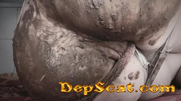 Pantypooping, with SCAT play ShitGirl - Panties, Solo [FullHD 1080p/381 MB]