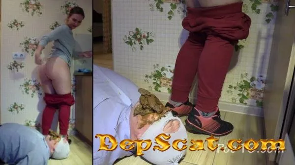 Lick the crap off the shoe MilanaSmelly - Group, Humiliation [HD 720p/1.40 GB] DepScat