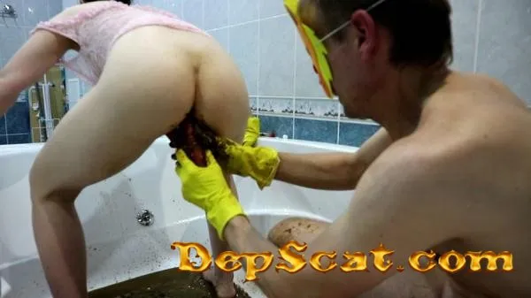 Fecal bath Part 2 WCwife -  [FullHD 1080p/1.96 GB]