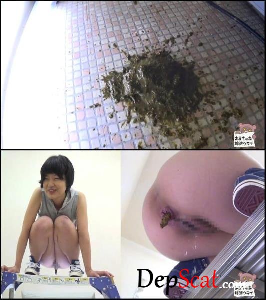 Flirtatious girlfriends shitting and touch to feces. - AH-006, Defecation [HD 720p/870 MB]