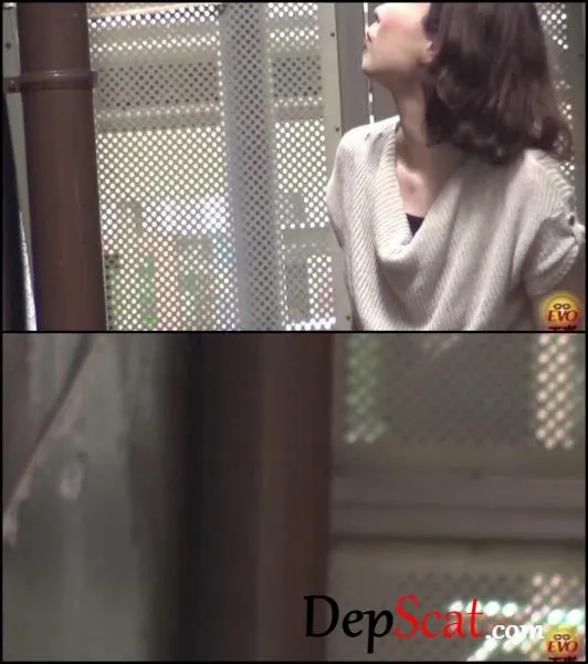 Girls shitting in public places in the city. - スカトロ, Copro [HD 720p/1.89 GB]