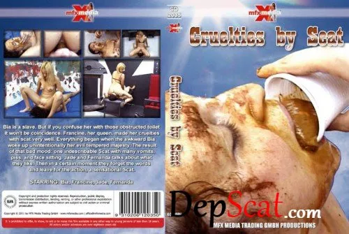 2035 Cruelties By Scat Bia, Francine, Jade, Fernanda - Eat shit, Smearing, Domination [SD/425 MB] DepScat