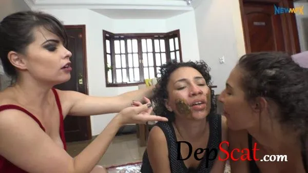 Shitting on white panties Brazil - Scatology, Lesbians [UltraHD 4K/3.11 GB] DepScat