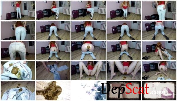Desperate Light Blue Jeans Poop Janet - Scatology, Solo [FullHD 1080p/949 MB]