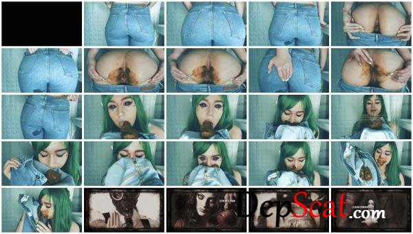 FREAKY scat panty pooping play DirtyBetty - Extreme, Solo, Teen [FullHD 1080p/838 MB]