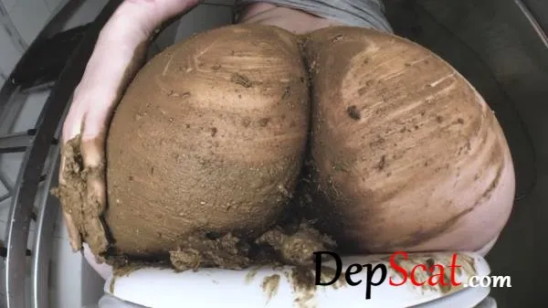 Insane TOP ASS Pooping Volcano DirtyBetty - Poop, Solo [UltraHD 4K/568 MB] DepScat