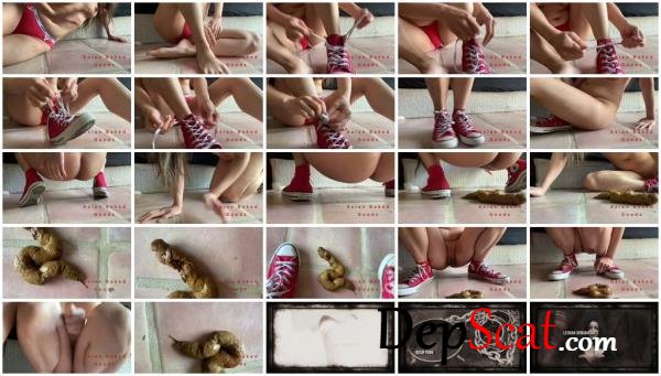 Red high top sneakers and shit Marinayam19 - Scatology, Solo [FullHD 1080p/891 MB]
