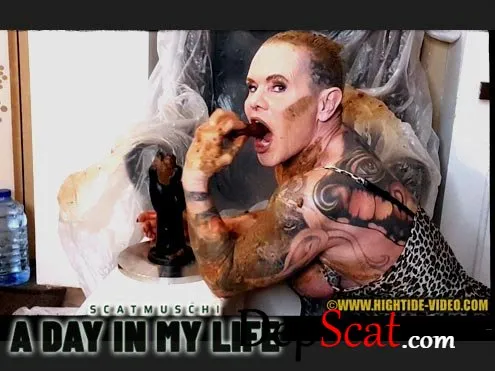 SCATMUSCHI - A DAY IN MY LIFE Scatmuschi - Solo, Milf [HD 720p/733 MB] DepScat
