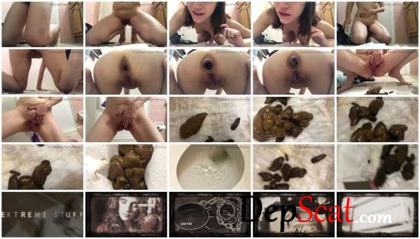 Ella pooping in your face and spraying pee Ella - Solo, Shitting [FullHD 1080p/617 MB]