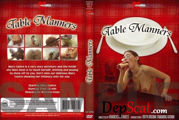 Table Manners Mary Castro - Toys, Masturbation [DVDRip/700 MB]