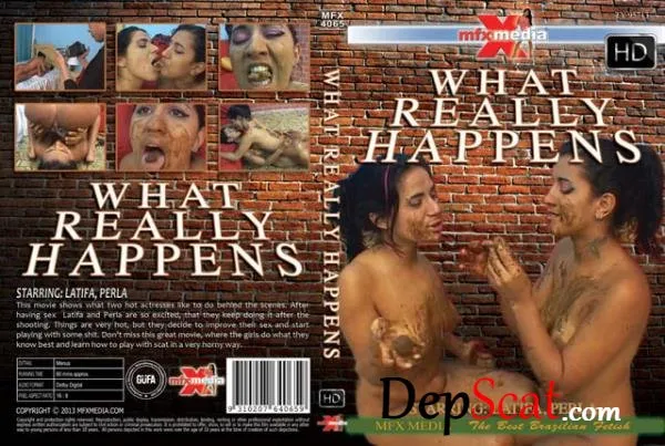 What Really Happens Latifa, Perla - Scat, Lesbian [HD 720p/610 MB] DepScat