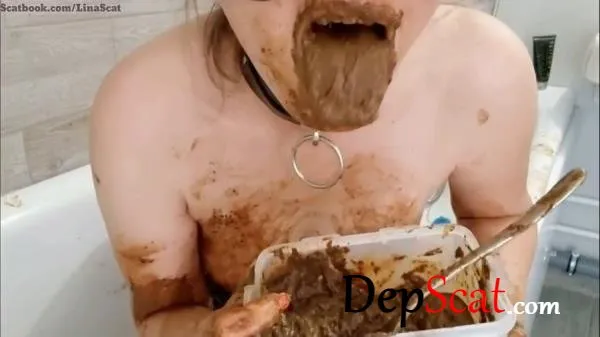 Bathroom Scat Play ScatLina - Solo, Toys [FullHD 1080p/3.35 GB] DepScat