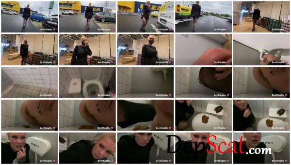 Extremely stomachache in the furniture store Devil Sophie - Girls, Poop [UltraHD 4K/534 MB]