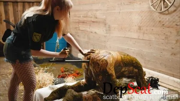 Dung Prison Manure Fetish Lyndra Lynn - Femdom, Strapon [FullHD 1080p/3.21 GB] DepScat