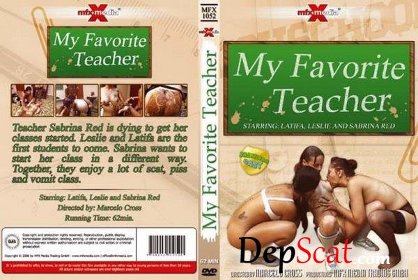MFX-1052 - My Favorite Teacher Latifa, Leslie, Sabrina Red - Lesbian, Scat [DVDRip/746 MB]