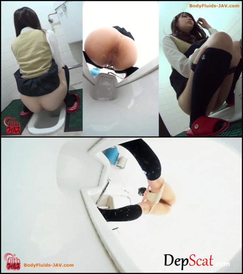 Morning defecation of two sisters. (Amateur shitting,Closeup,Defecation) BFFF-116 [FullHD 1080p/206 MB]