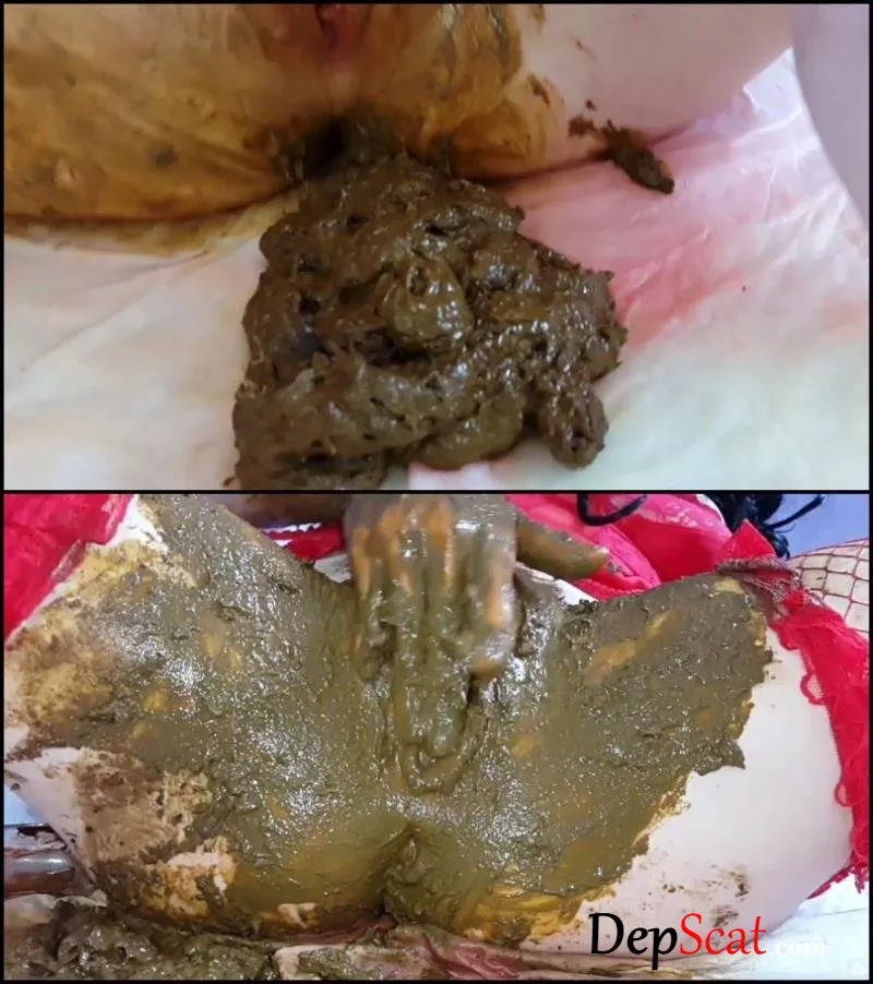 Anna Coprofield filled pussy shit during menstrual period. (Anna Coprofield,Big pile,Cunt filled shit) [Special #510] [FullHD 1080p/2.07 GB] DepScat