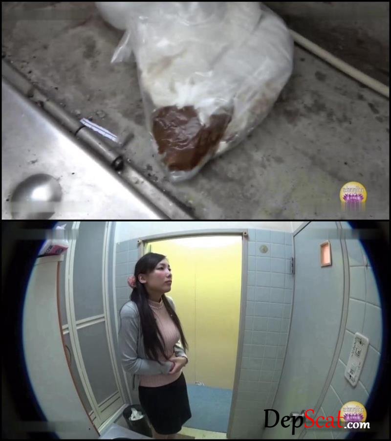 Blocked toilet girls accident defecates in public. (Accident,Amateur shitting,Closeup) BFSL-01 [FullHD 1080p/763 MB]
