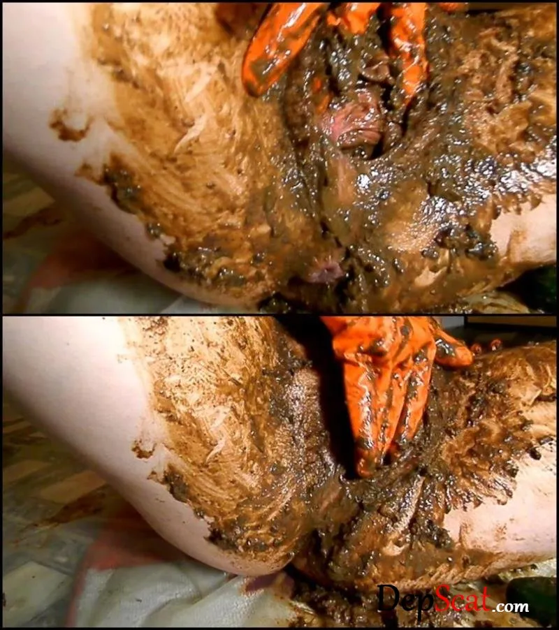 Fisting dirty cunt with feces. (Closeup,Dirty masturbation,Jav Scat) [Special #111] [FullHD 1080p/535 MB] DepScat