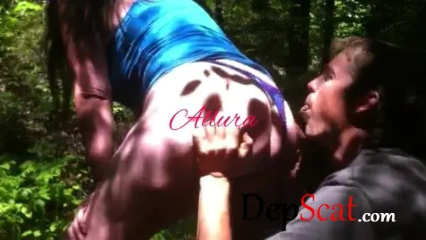 Feed Him Shit In The Woods Allura - Femdom, Shit [HD 720p/156 MB]