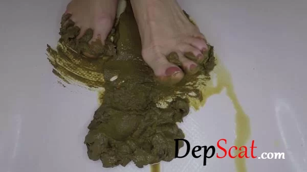 Close Up Thick Turd Foot Smashing Porn Poop - Feet Scat, Fetish [FullHD 1080p/180 MB]
