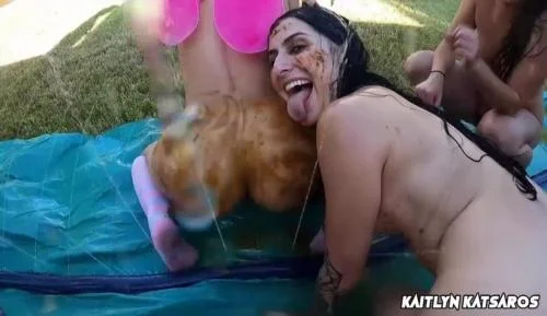 Kaitlyn Katsaros, Miss Demeanor, Keira Croft, Catalina Ossa, Natalie Brooks, Isabel Moon, Lucy Sunflower, Raven Maddoxx, and Raven Vice - 9 Girl Scat Orgy  -  [HD 720p/1.8 GB]