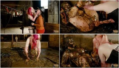 Cowshed Scat Humiliation - Sex in the Cowshed Betty, Lyndra - Bizarre, Cow [HD 720p/618 MB]