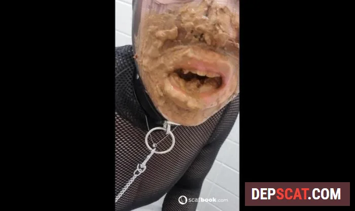 The slave eats her master's shit from the toilet Scatlina -  [HD 720p/570.39 MB]