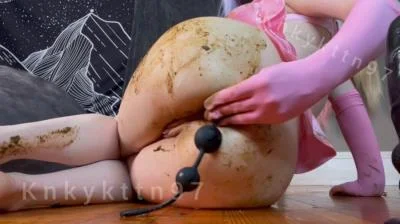 Pink And Brown KnkyKttn97 - Solo, Shitting Ass [HD 720p/875 MB]