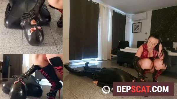 Na los friss meine Scheiße restlos auf Mistress Luciana - Germany, Scat [HD 720p/70.2 MB]