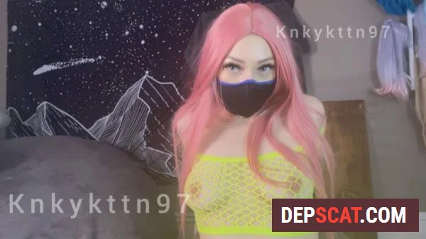 Glass Dildo Smearing KnkyKttn97 - Solo, Poop [FullHD 1080p/2.23 GB]