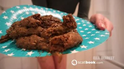 Eat Shit Or Else Ella Dearest aka Efro Ella - Solo, Defecation [FullHD 1080p/216 MB] DepScat