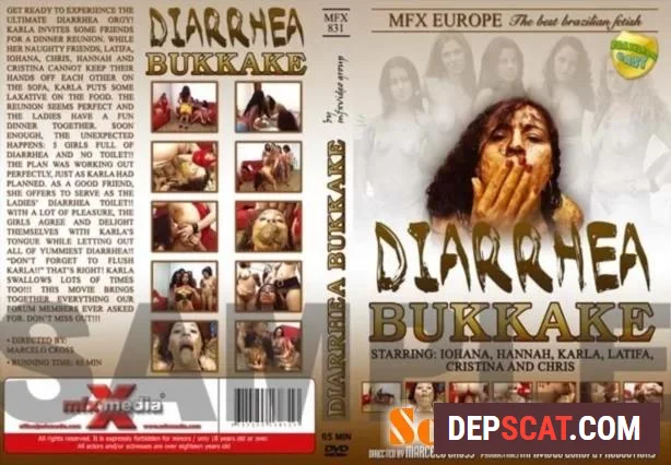 Chris, Hannah, Cristina, Latifa, Iohana Alvez, Karla - Diarrhea Bukkake Chris, Hannah, Cristina, Latifa, Iohana Alvez, Karla -  [DVDRip/489.6 MB]