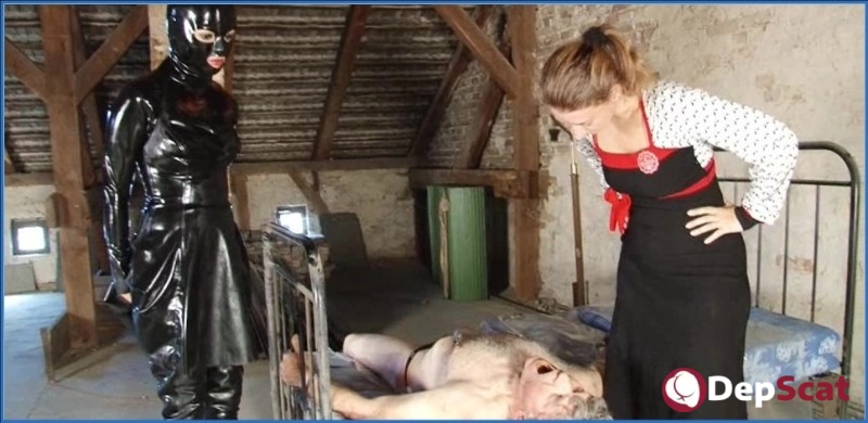 Download Lady Amy and Lady Atropa's Intense German Scat & Femdom Session from DepScat