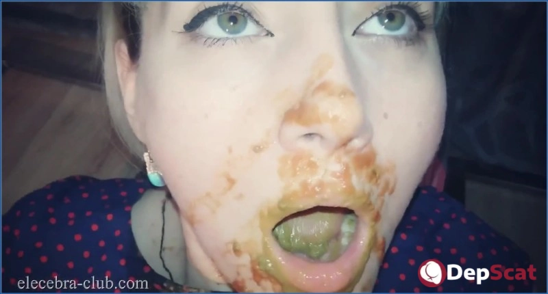 Download Elecebra's Scat & Blowjob Performance in FullHD 1080p from DepScat