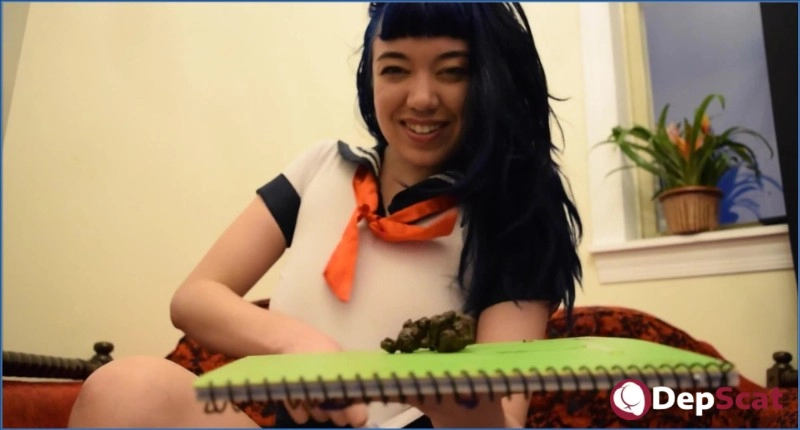 Schoolgirl PrincessPuckie & Little Puck in FullHD Scat Session